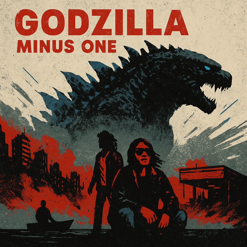 Godzilla Minus One poster